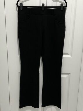 Women's SZ 1X BLACK Pull-on Dress Pants MAZE COLLECTION NWOT